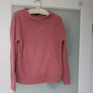 J. Crew Dusty Rose Crew Neck Sweater